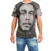 T-shirt uomo Bob Marley - Nera